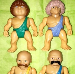 Vintage 1987 Playskool Definitely Dinosaurs Cavemen